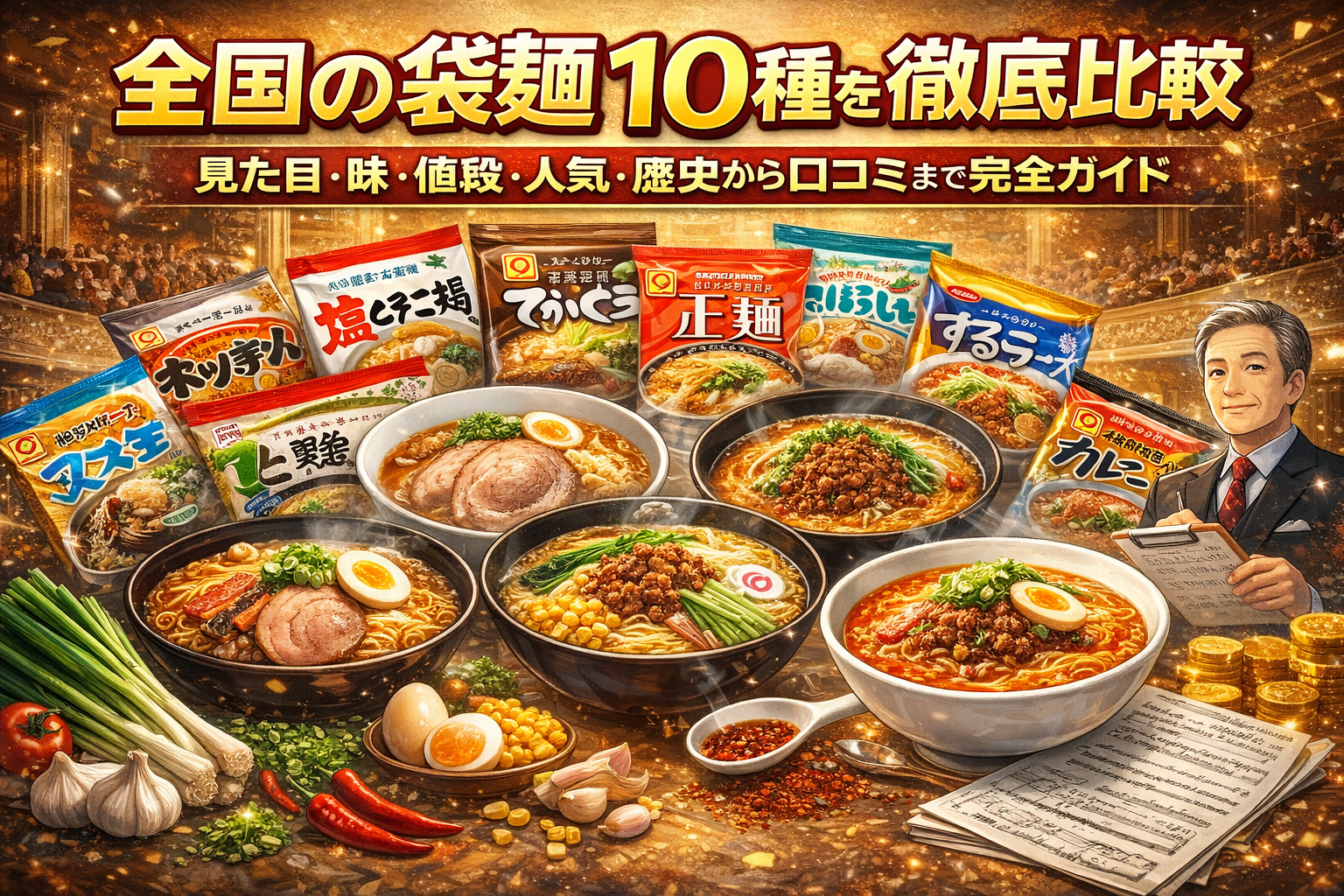全国の袋麵10種を徹底比較｜見た目・味・値段・人気・歴史から口コミまで完全ガイド