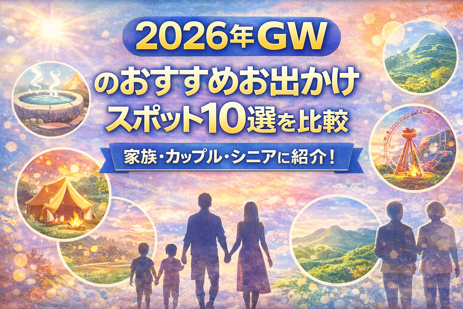 2026年GWのおすすめお出かけスポット10選を比較