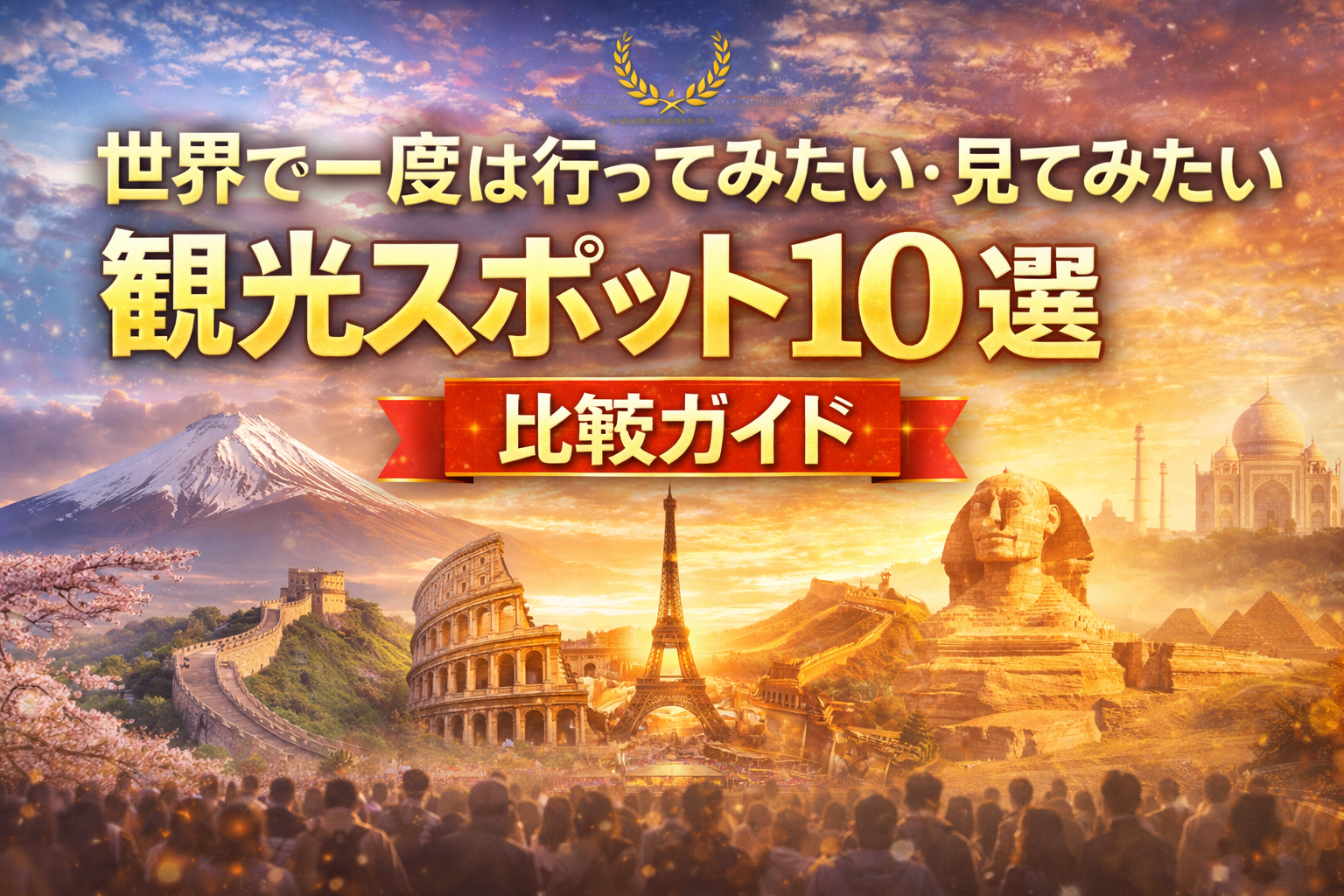世界で一度は行ってみたい・見てみたい観光スポット10選 比較ガイド